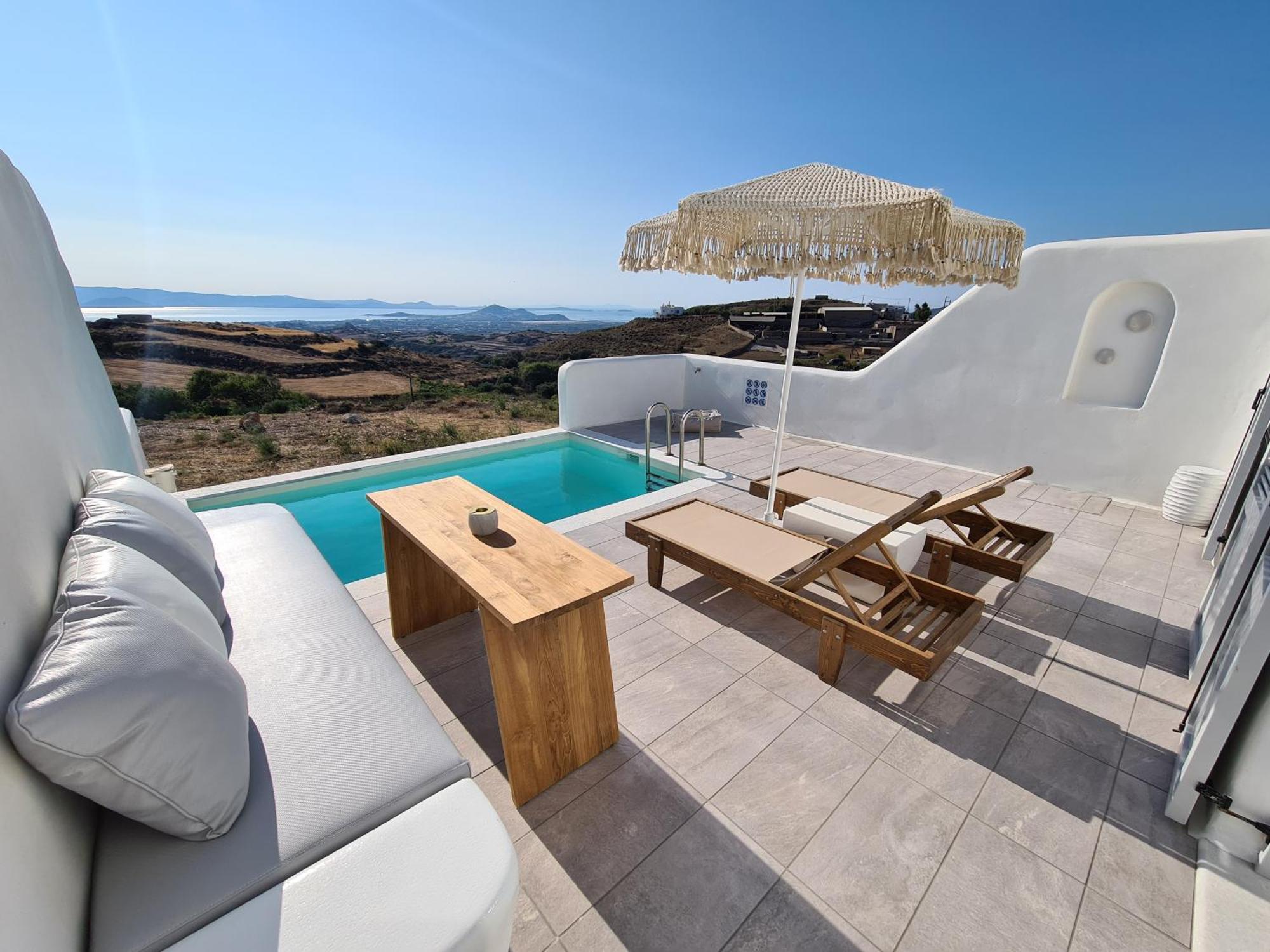 Ariadne'S Crown Luxury Suites With Private Pool Vívlos Extérieur photo