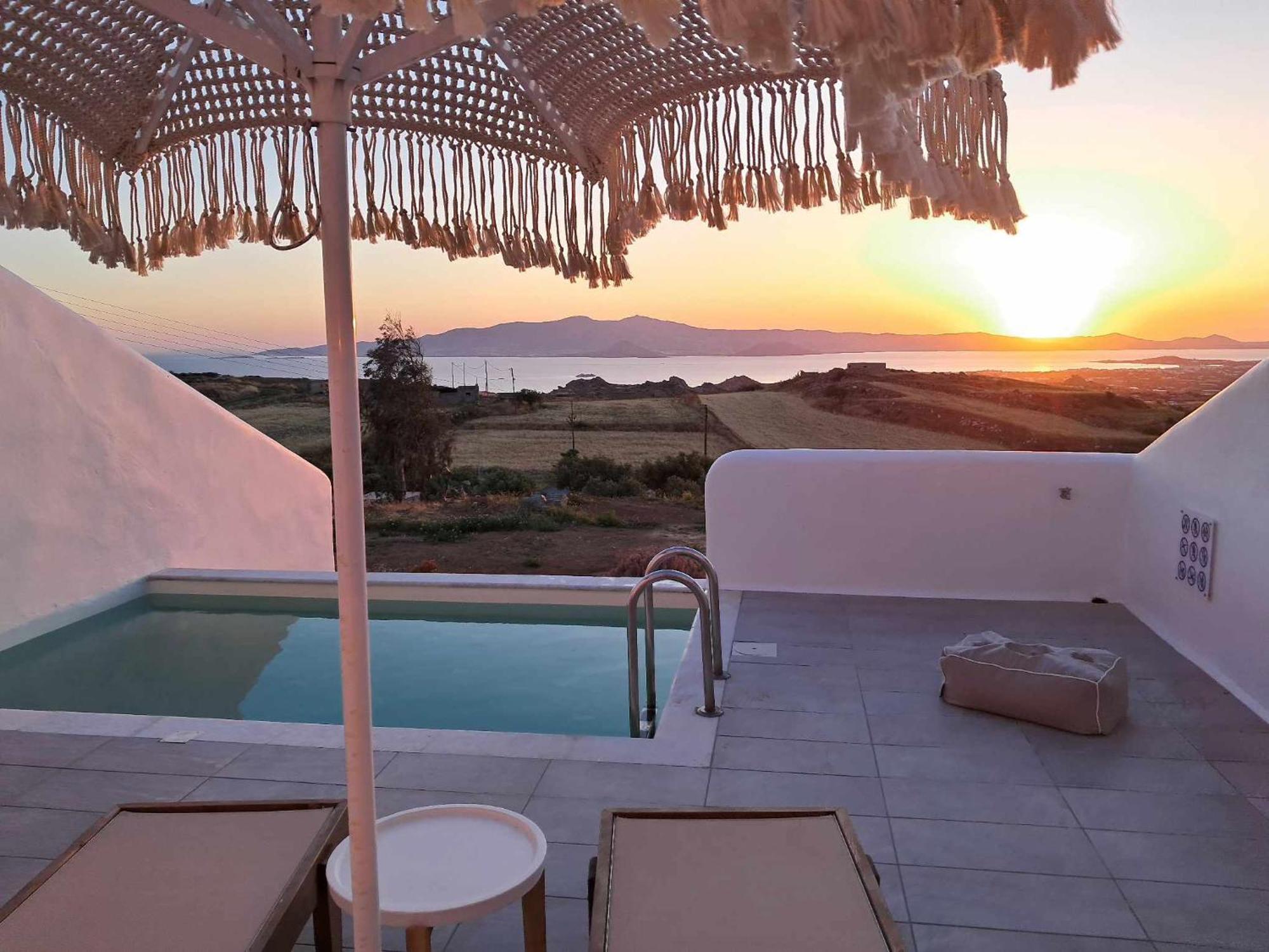 Ariadne'S Crown Luxury Suites With Private Pool Vívlos Extérieur photo