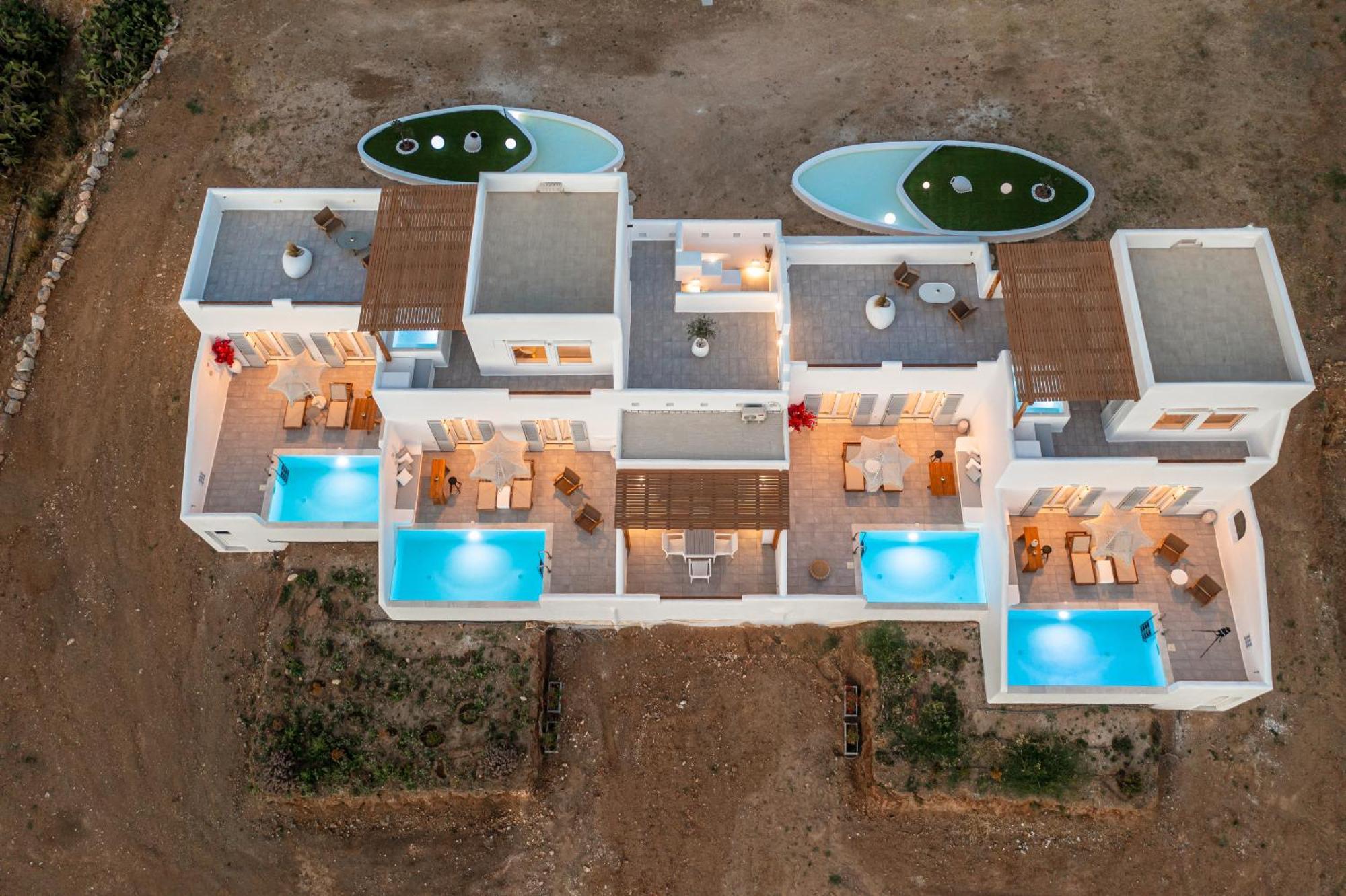 Ariadne'S Crown Luxury Suites With Private Pool Vívlos Extérieur photo