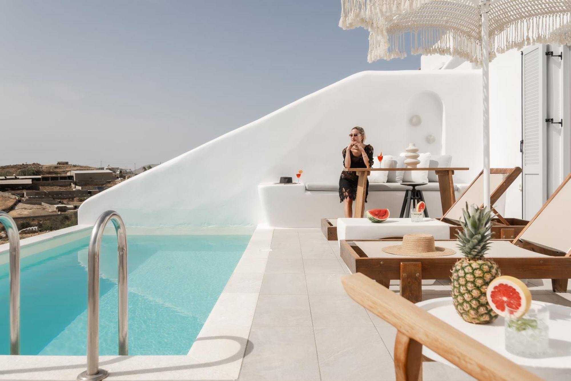 Ariadne'S Crown Luxury Suites With Private Pool Vívlos Extérieur photo